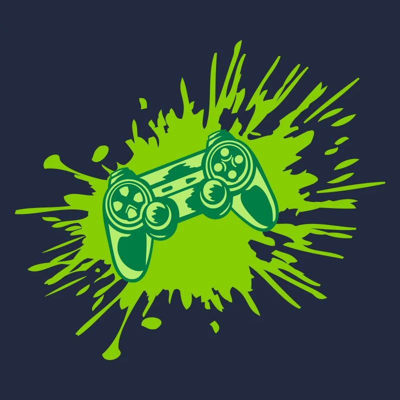 Color Splashes Console Retro Controller