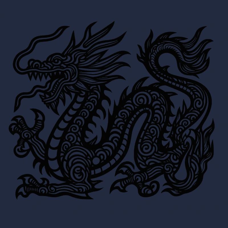 Dragon chinois - Année du dragon