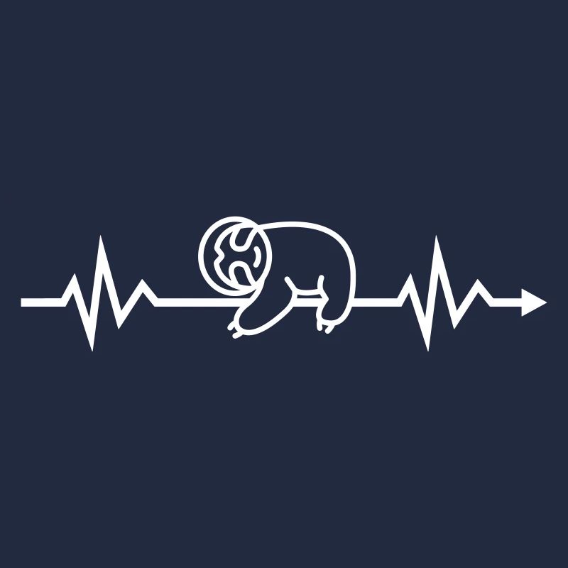 Heartbeat Sloth Sleeping Late risers Targeted