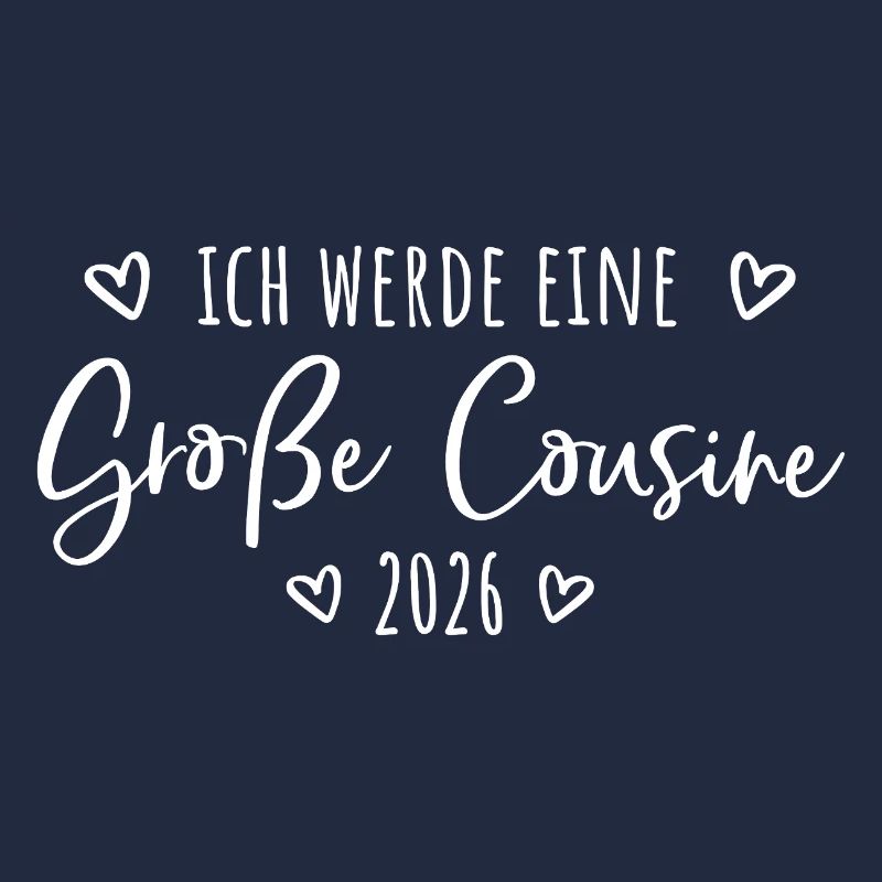 Ich werde eine große Cousine 2026