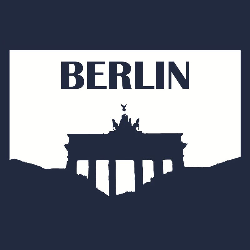 Berlin Brandenburger Tor weiß
