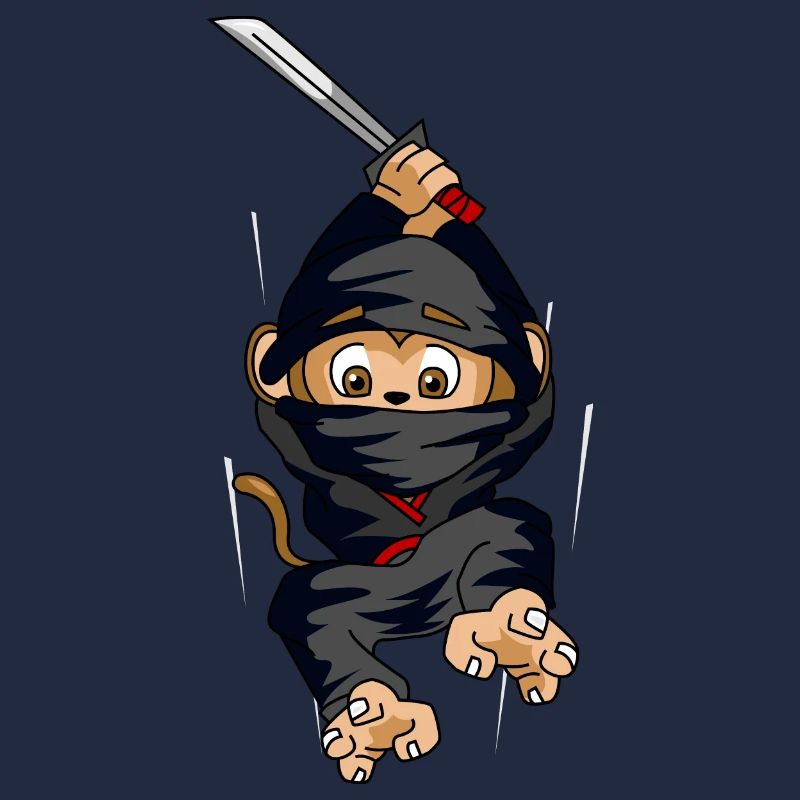 Ninja Monkey Jump Sword Gift