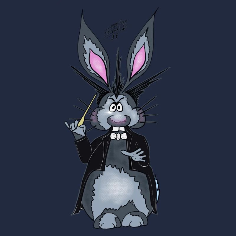 Herbert der Hase als Dirigent