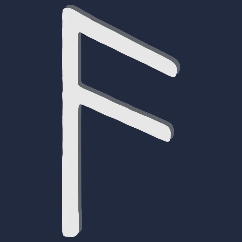 Futhark Runic Alphabet Ansuz
