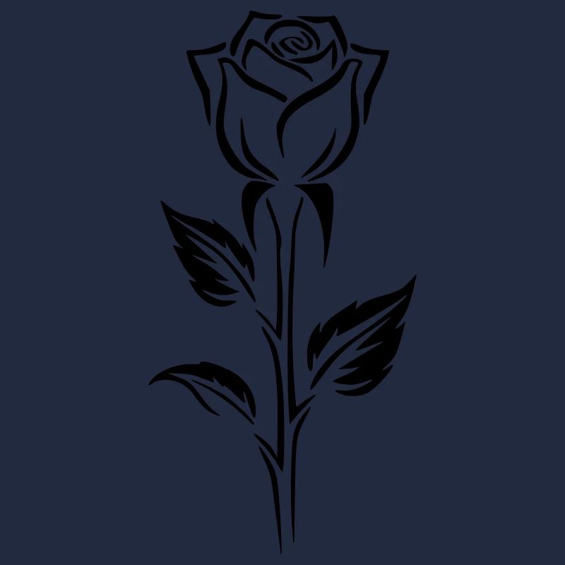 Einfaches Rosen-Logo-Design