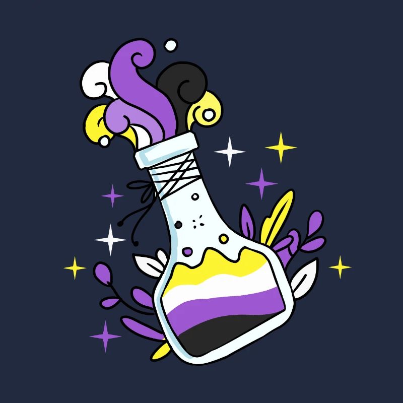 Nonbinary Pride Zaubertrank Nonbinary Pride