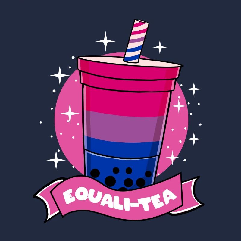 Bisexual Pride Bubble Tea Bisexual Gift