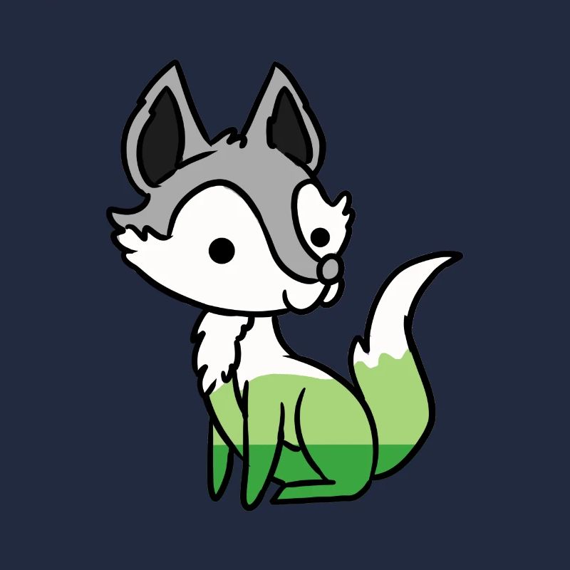 Aromantic Pride Fox