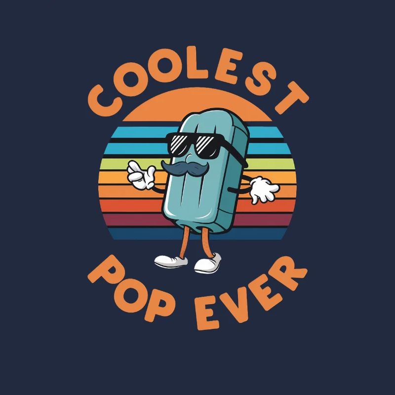 Coolest Pop Ever Fun Popsicle Dad