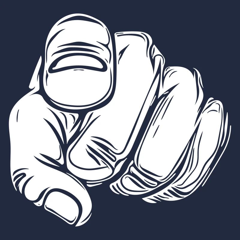 Zeigefinger mit Vector Hand