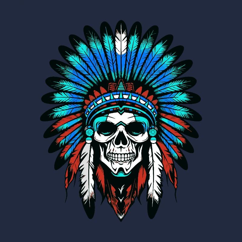 Crâne de chef indien Apache