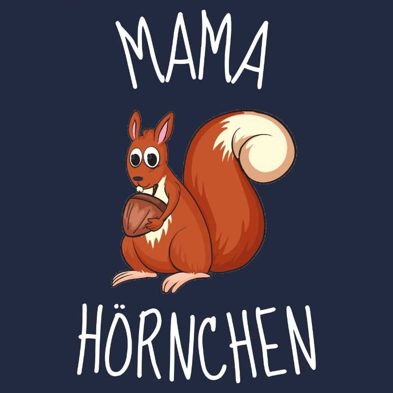 Mama Hörnchen Muttertag Geschenk Eichhörnchen