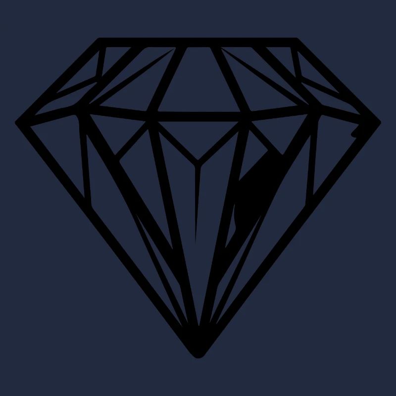 Bijou de pierre précieuse en diamant