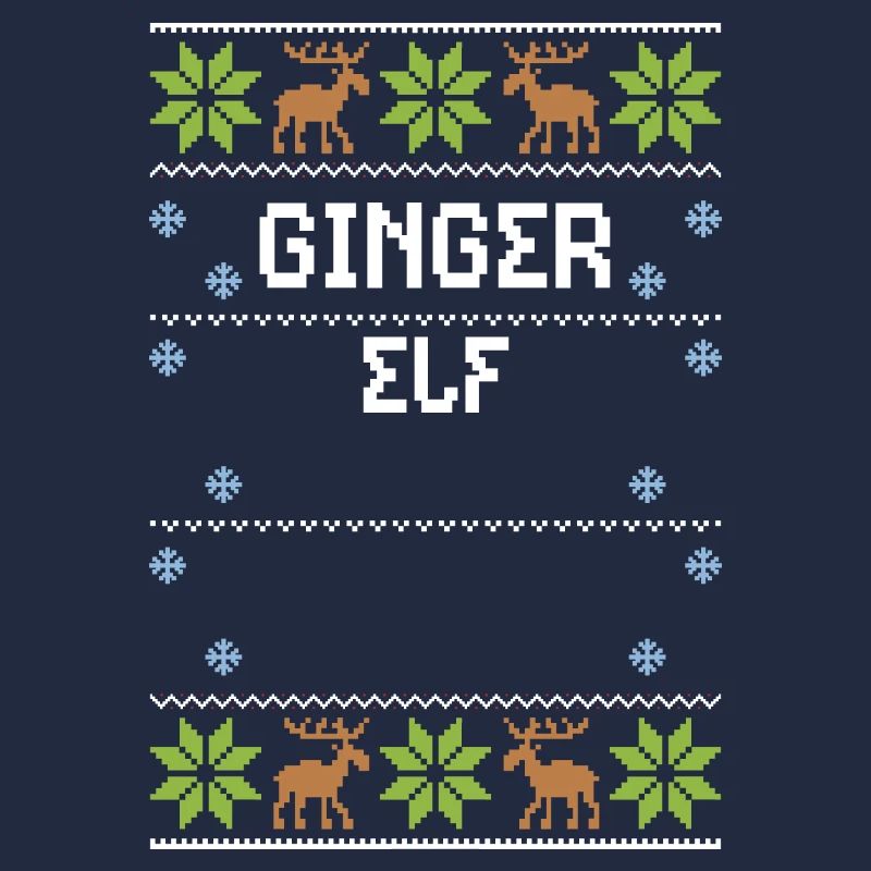 Elfe gingembre - Noël moche