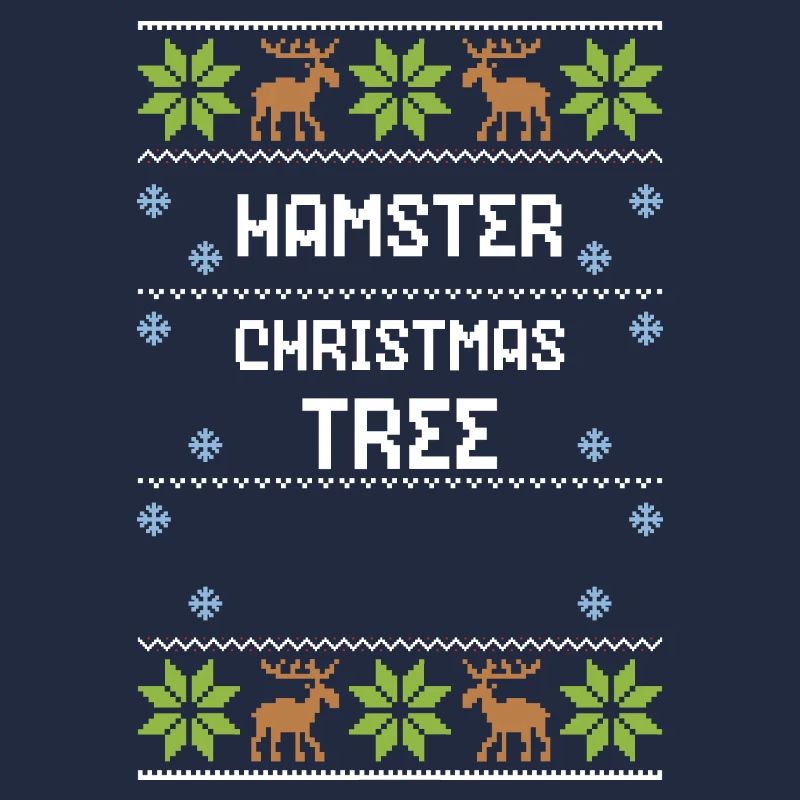 Hamster Christmas Tree