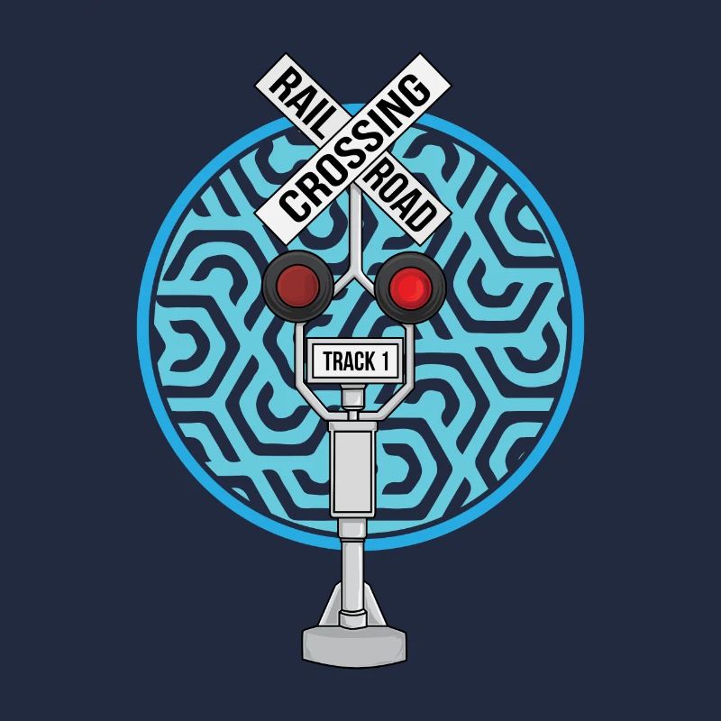 Railway Crossing Train Lover