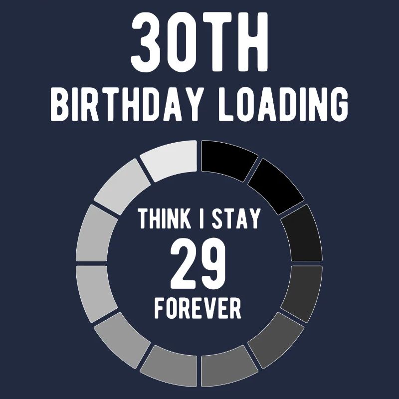 Think I Stay 29 Forever Loading 30th Birthday Gift