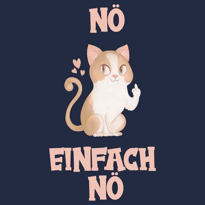 Mittelfinger Katze
