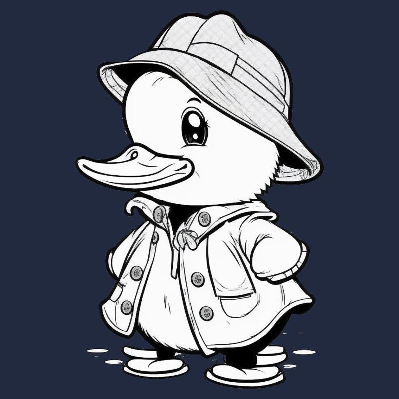 Dapper Duck - Ready for Adventure