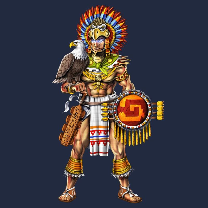 Guerrier aigle aztèque