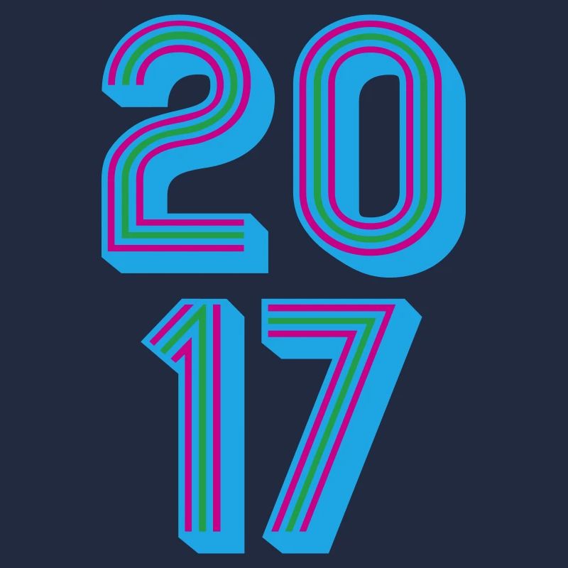 2017 Année de naissance | Couleurs changeantes