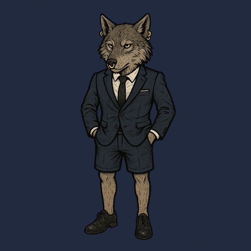 Successful wolf