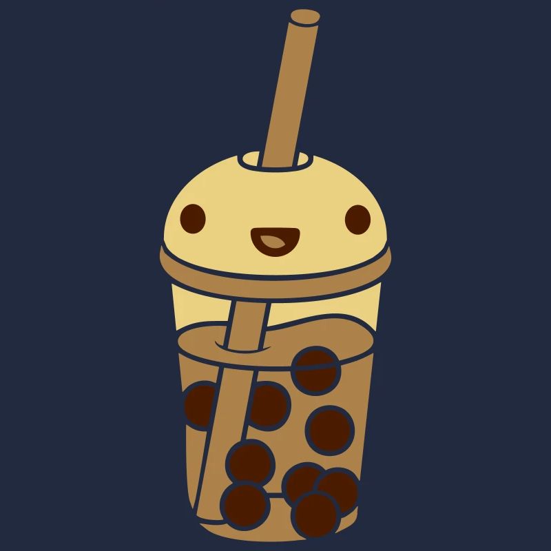 Anime Face Bubble Tea