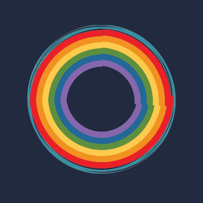 Rainbow circle
