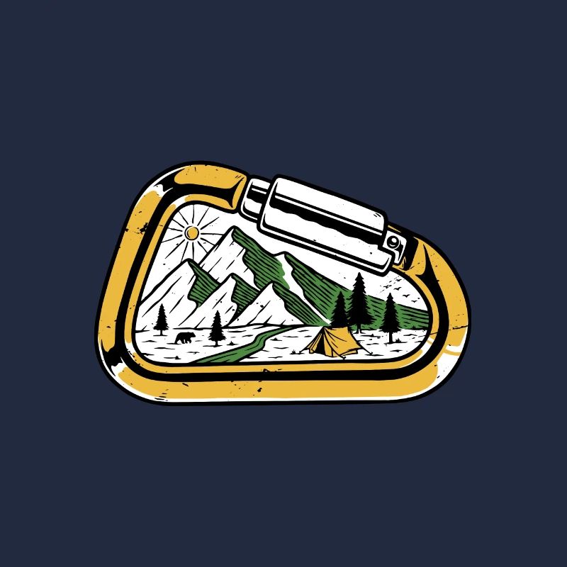 Carabiner camping