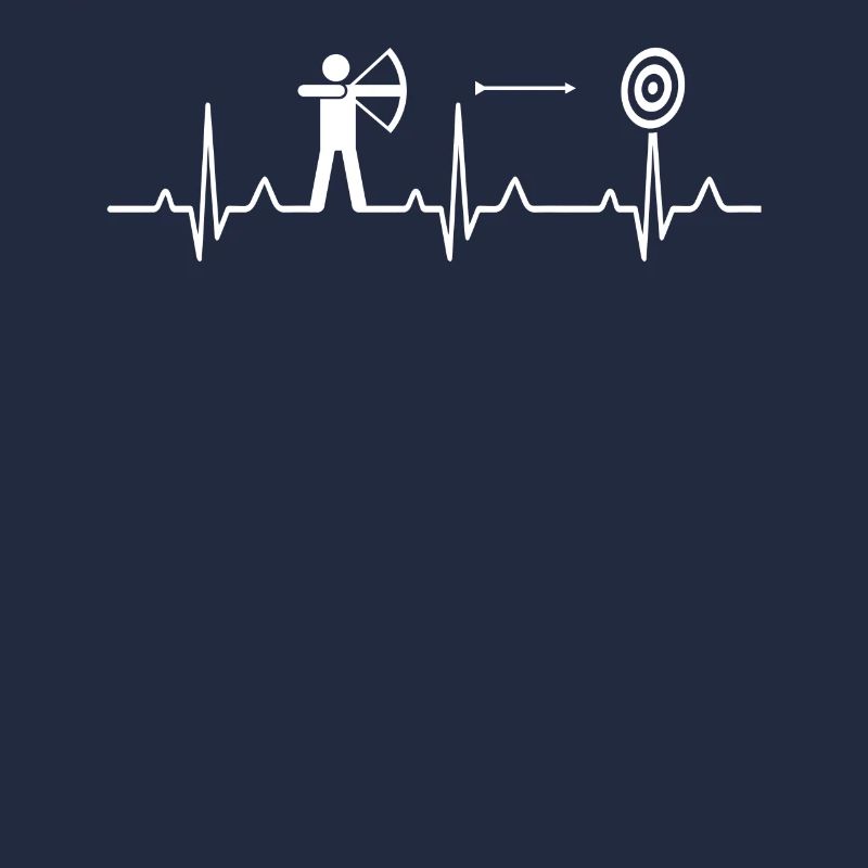 ECG Arc et flèche Archer de tir à l’arc