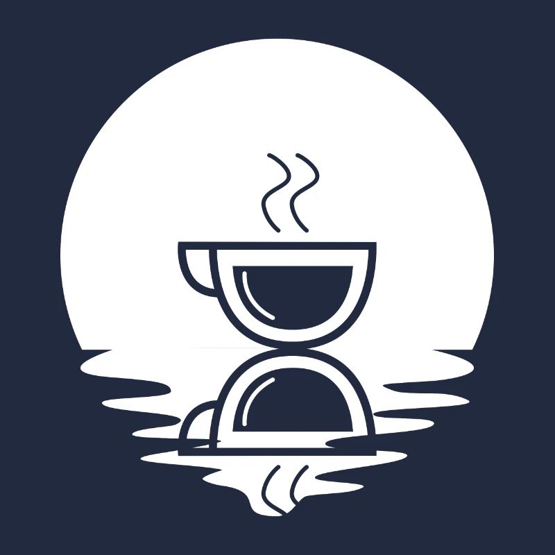 Circle and reflection - Coffee -