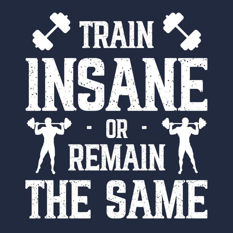 Trainiere wie ein Verrückter oder bleibe der Gleic