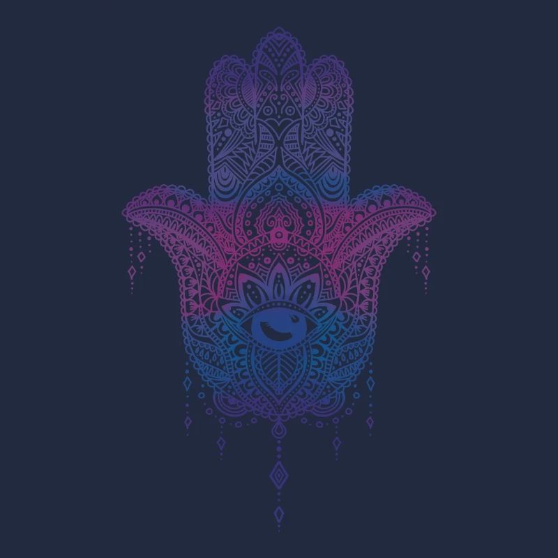 Main de la Fatima - colorée