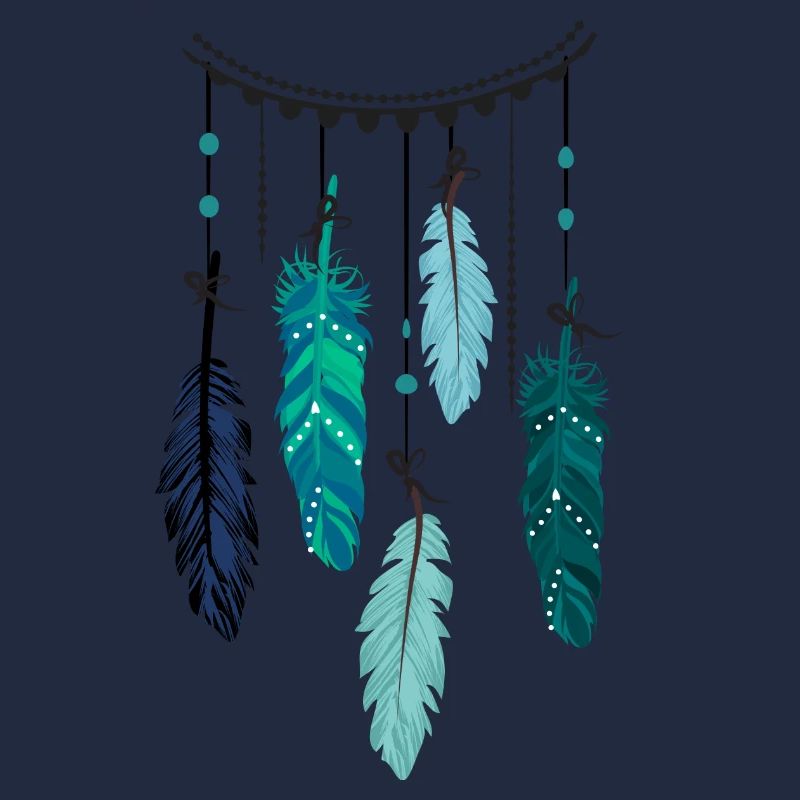 Boho Federn