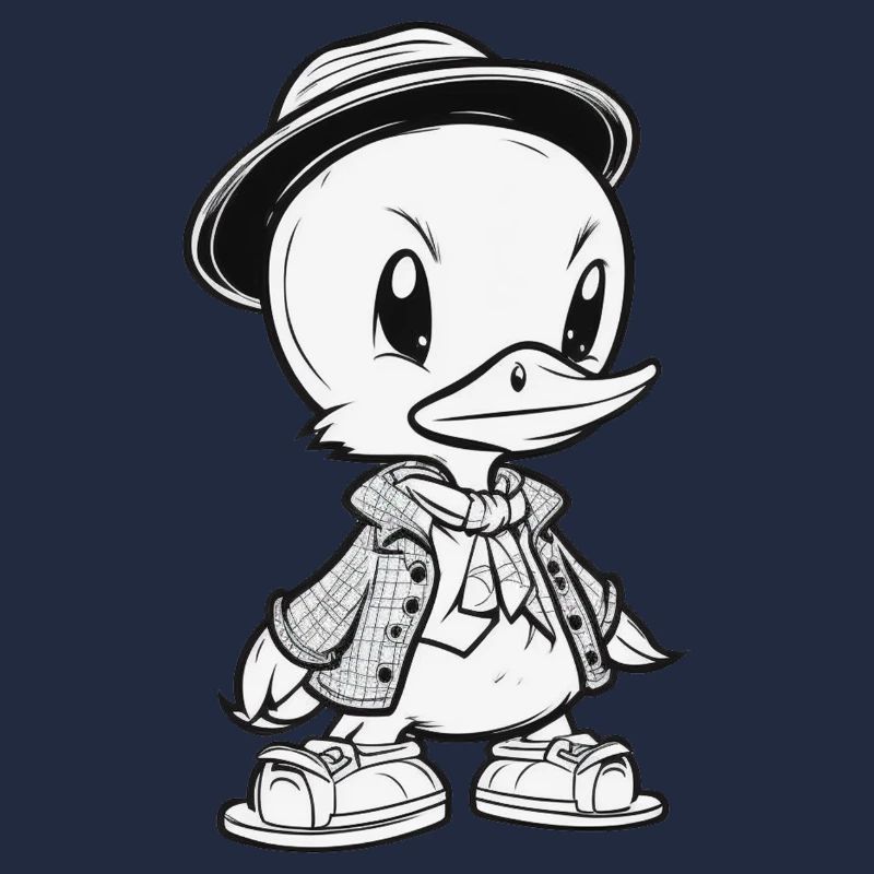 Dapper Duck - Stylish and Classy