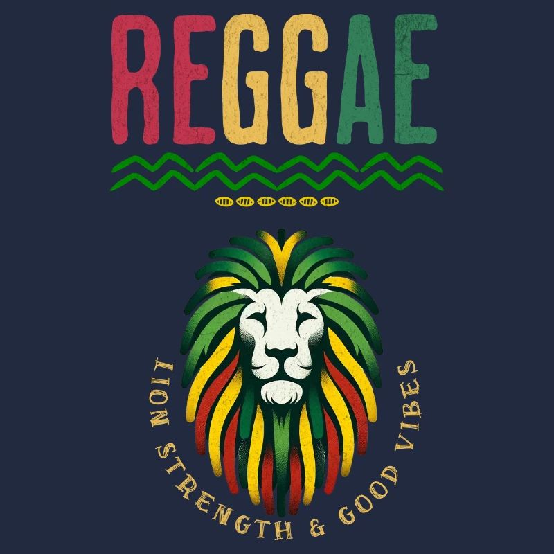 tshirt Reggae Lion