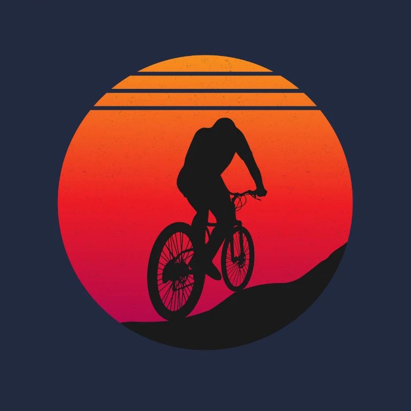 VTT - Coucher de soleil