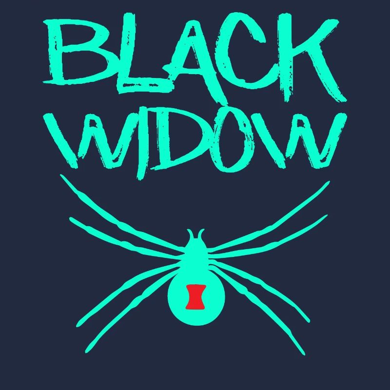 Black Widow Schwarze Witwe Spinne