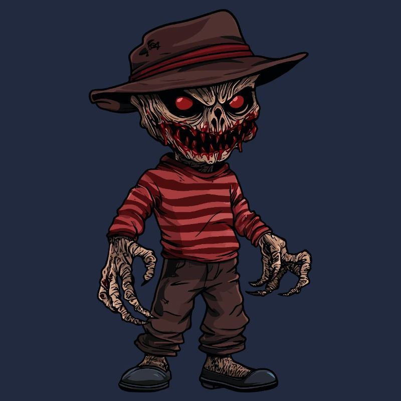 Gruselig Freddy Halloween Süßes oder Saures
