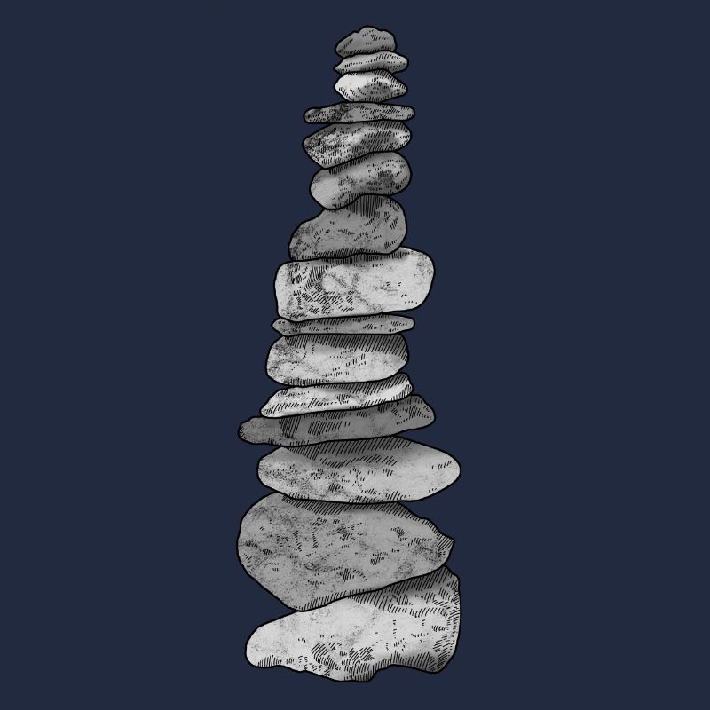 Stone Stack - Balance de pierre - Stone Male