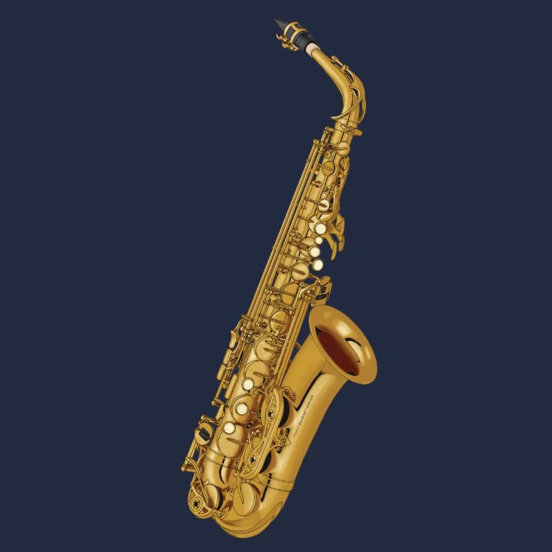 Saxophone en or