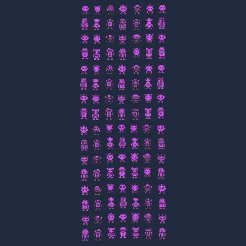 Robotermuster Roboter Muster