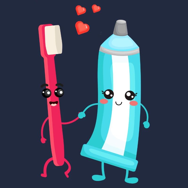 Toothbrush & Toothpaste Pair Gift for Dentists