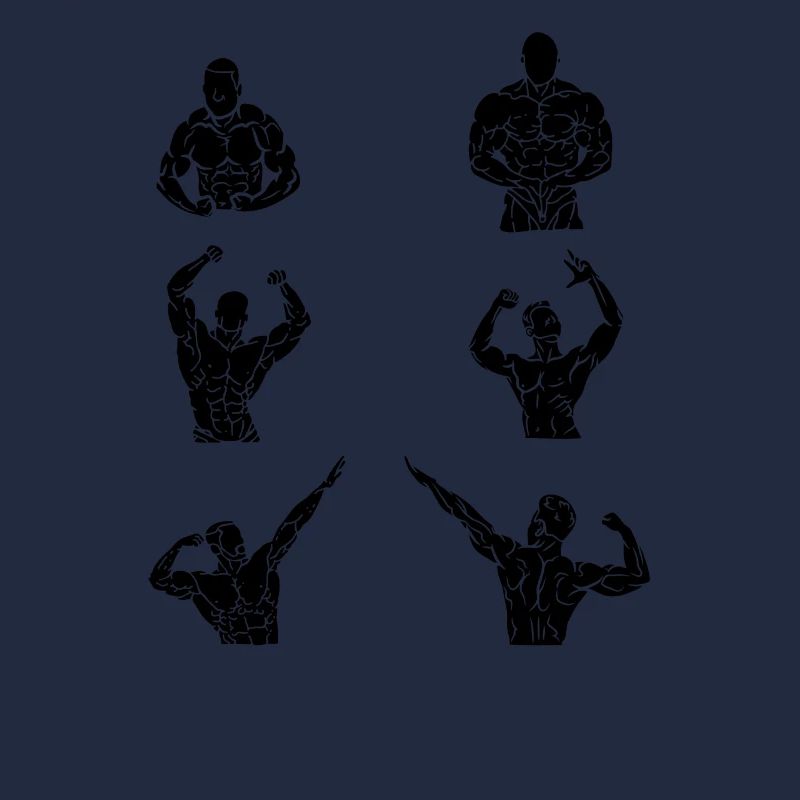 Musculation Flexing Poses Bodybuilder