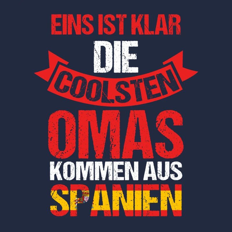 Spanier Oma Großmutter Spanien