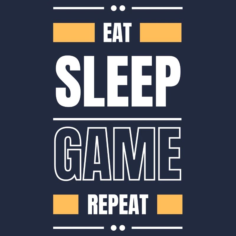 manger le jeu de sommeil répéter l’idée cadeau jeu dire