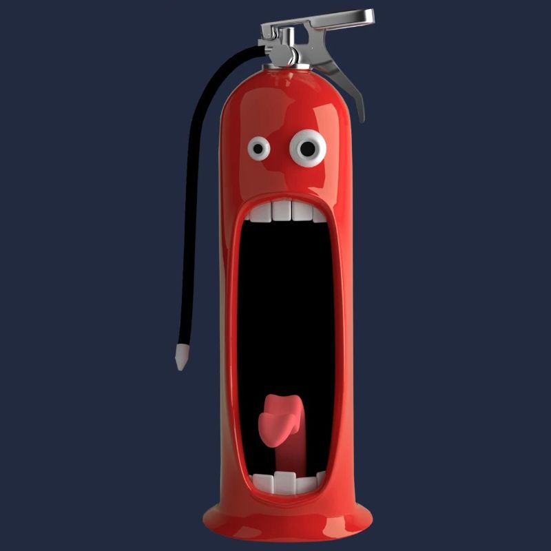 Extincteur rigolo