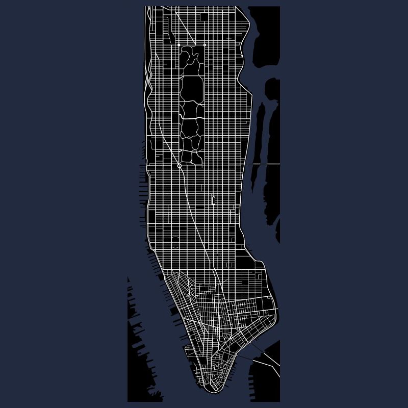 carte de Manhattan