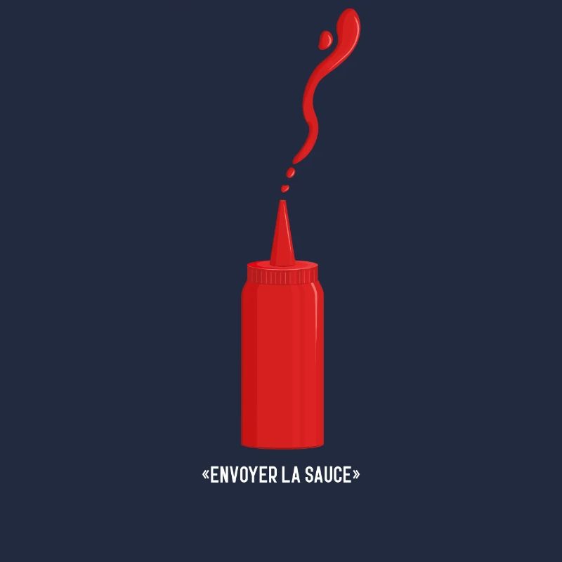 envoyer la sauce ketchup