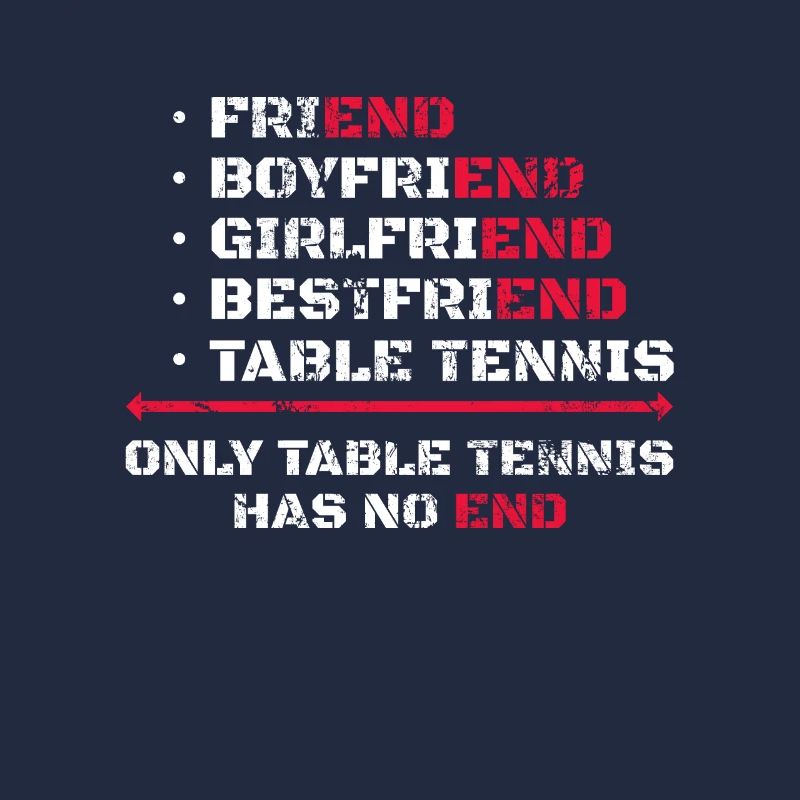 Only Table Tennis Has No End Trainer Spieler